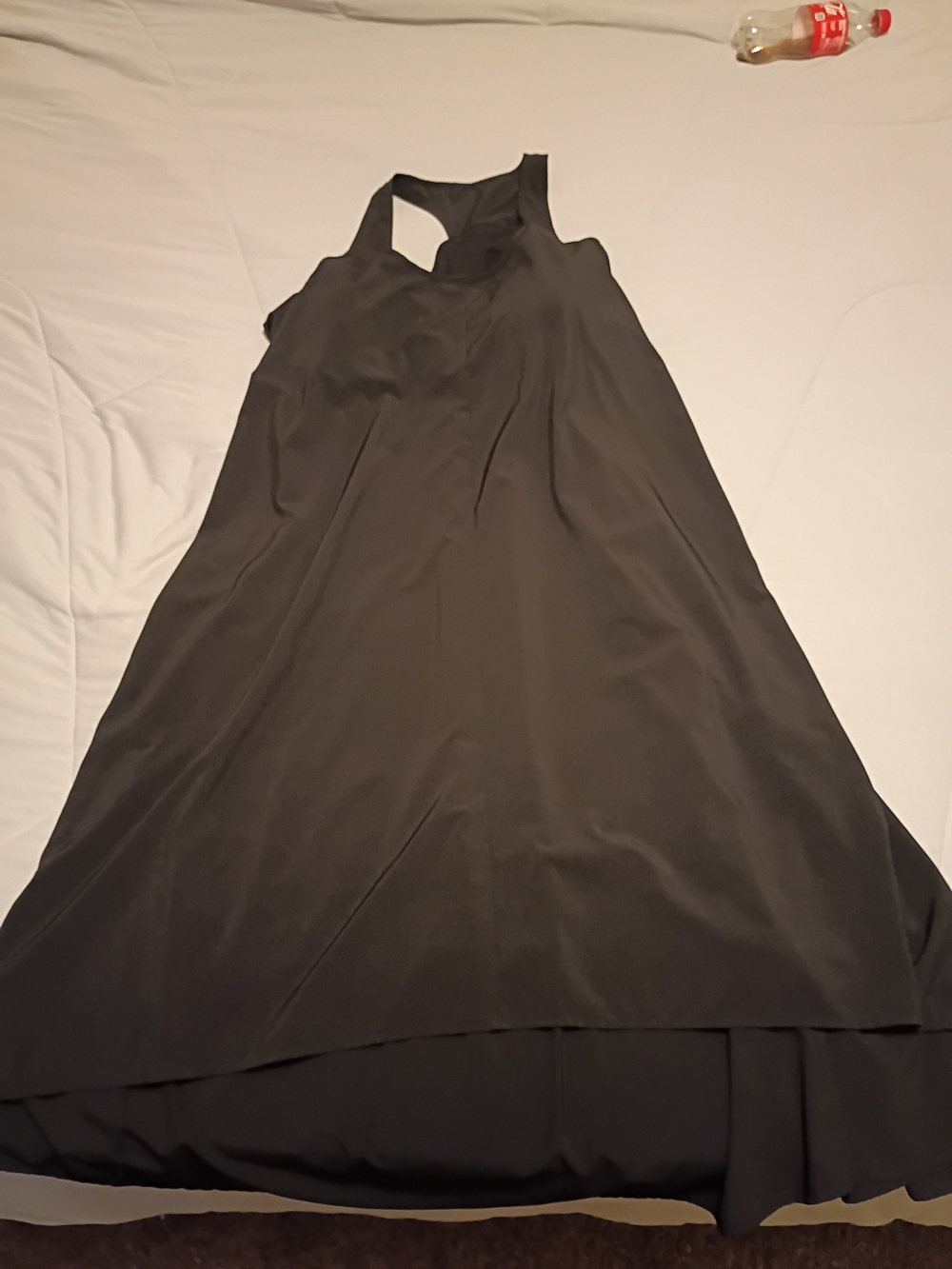 HALARA Black Maxi Dress with Racerback